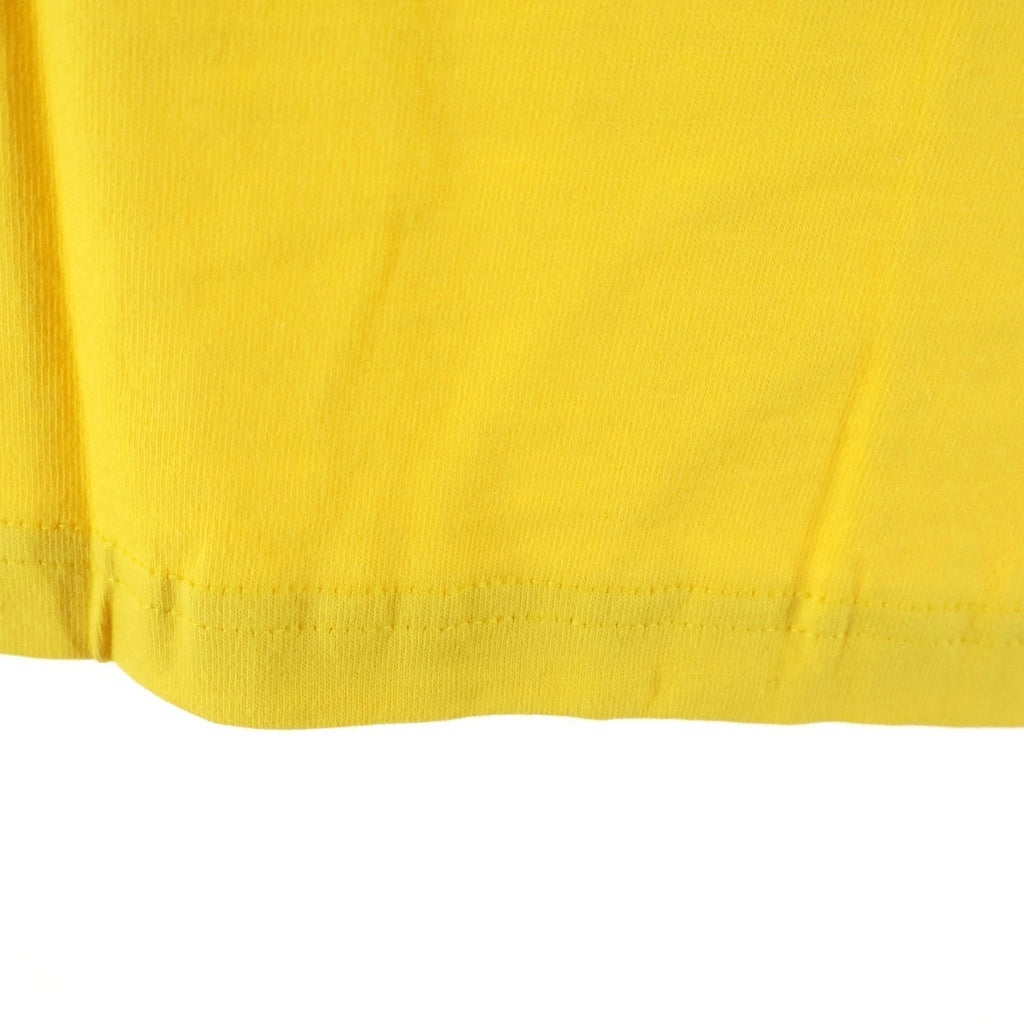 SUPREME(シュプリーム) 20AW Cross Box Logo Tee クロスボックスロゴ プリント クルーネック半袖Tシャツ カットソー イエロー