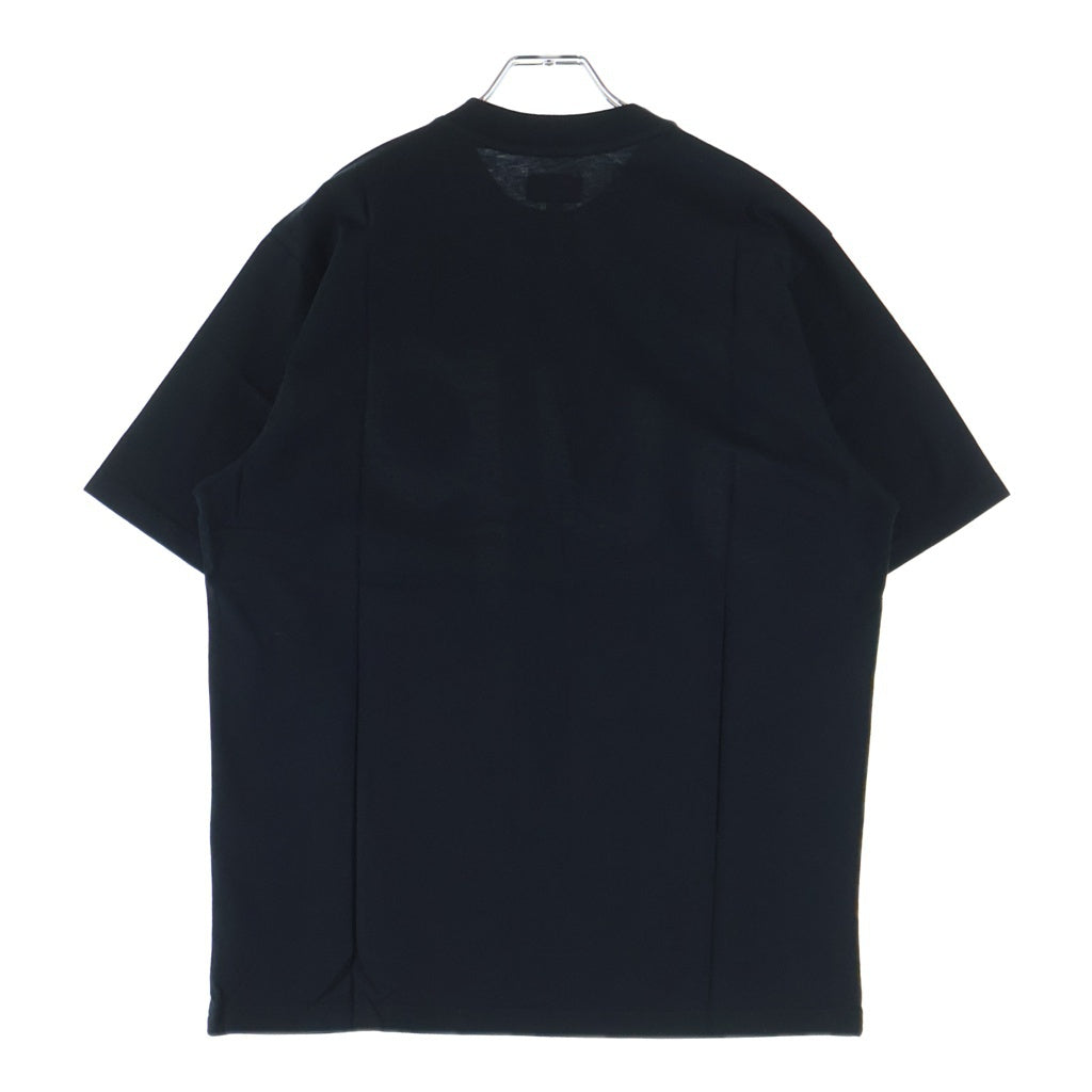 SUPREME(シュプリーム) 21SS Intarsia Spellout S/S Top インターシャ スペルアウト エスエス トップ フロントロゴプリント クルーネック半袖Tシャツカットソー ブラック