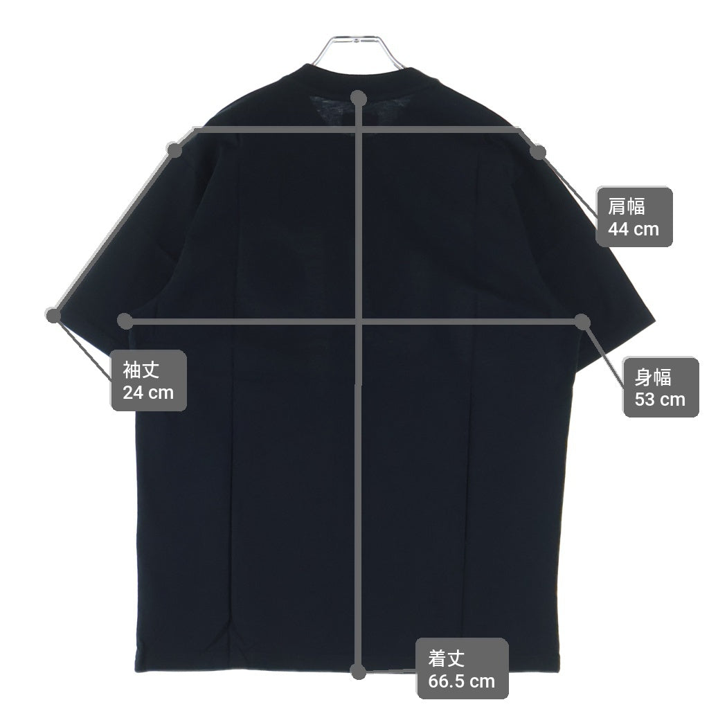 SUPREME(シュプリーム) 21SS Intarsia Spellout S/S Top インターシャ スペルアウト エスエス トップ フロントロゴプリント クルーネック半袖Tシャツカットソー ブラック