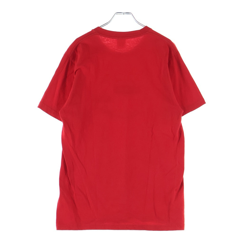 SUPREME(シュプリーム) 15SS ×UNDERCOVER Bear Tee アンダーカバー 目隠しベアー プリント クルーネック半袖Tシャツカットソー レッド