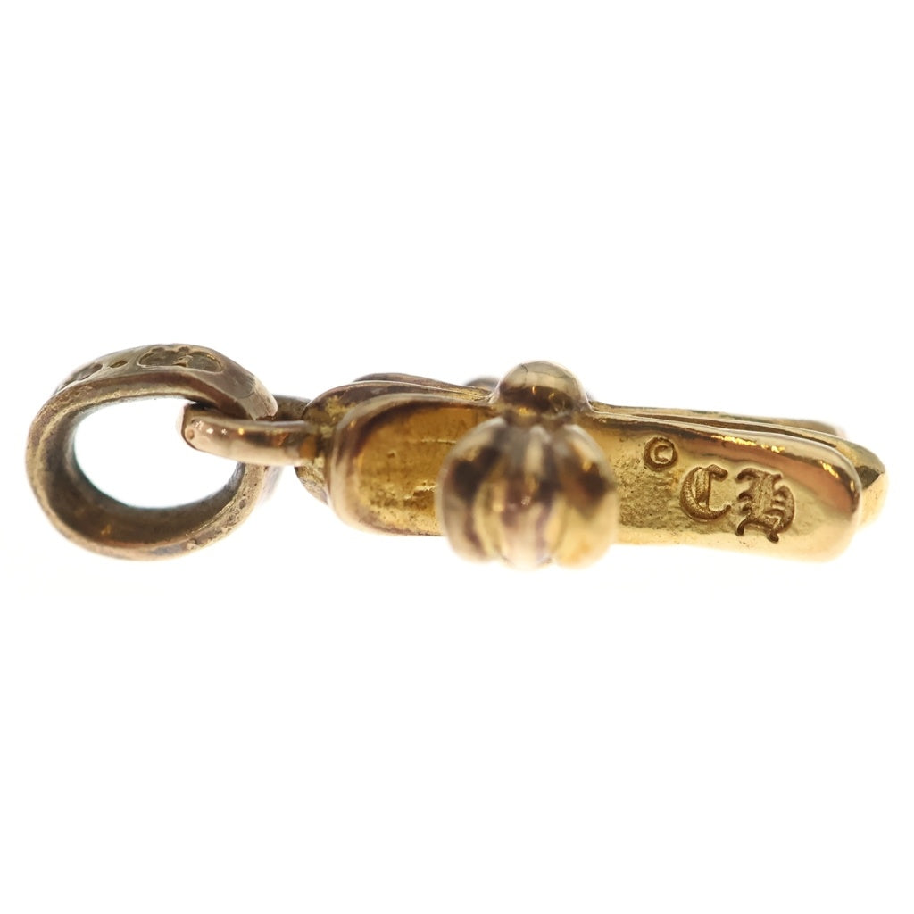 CHROME HEARTS(クロムハーツ) 22K CRS BBYFAT ベイビーファットクロス ペンダントトップ ゴールドBCA037