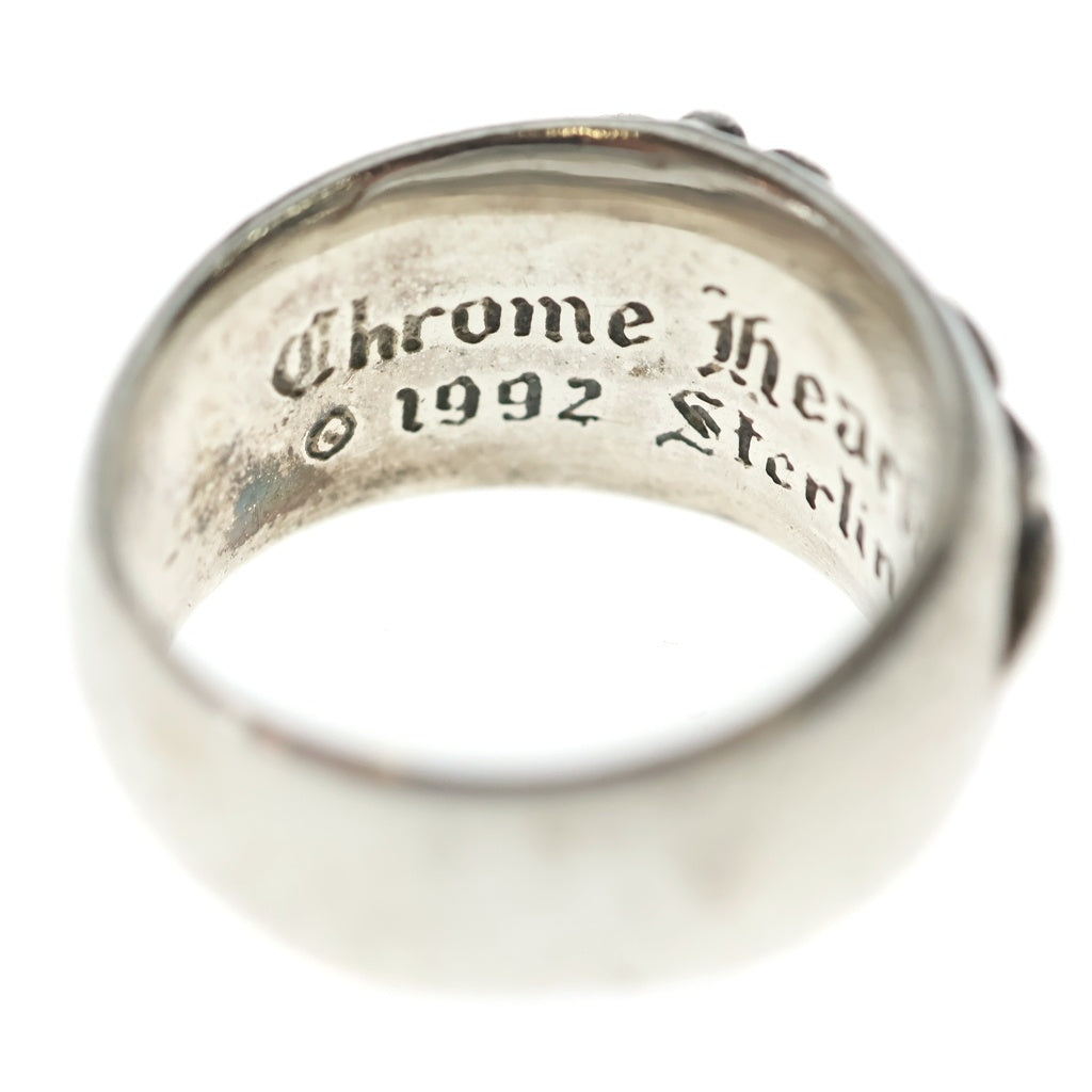 CHROME HEARTS(クロムハーツ) FLRL CRS フローラルクロス リング シルバー BCA346