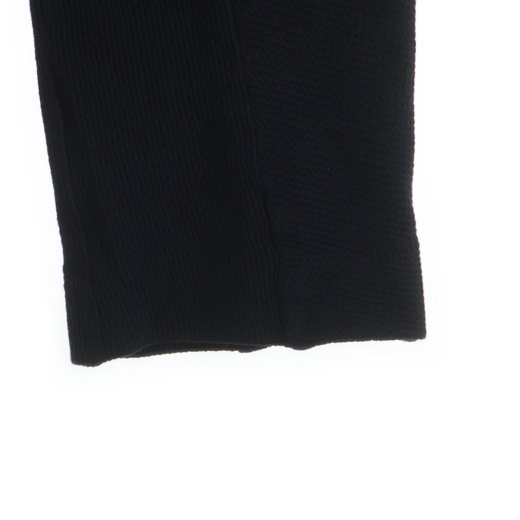 JULIUS(ユリウス) 18SS メッシュ クルーネック長袖カットソー ブラック 617CUM17