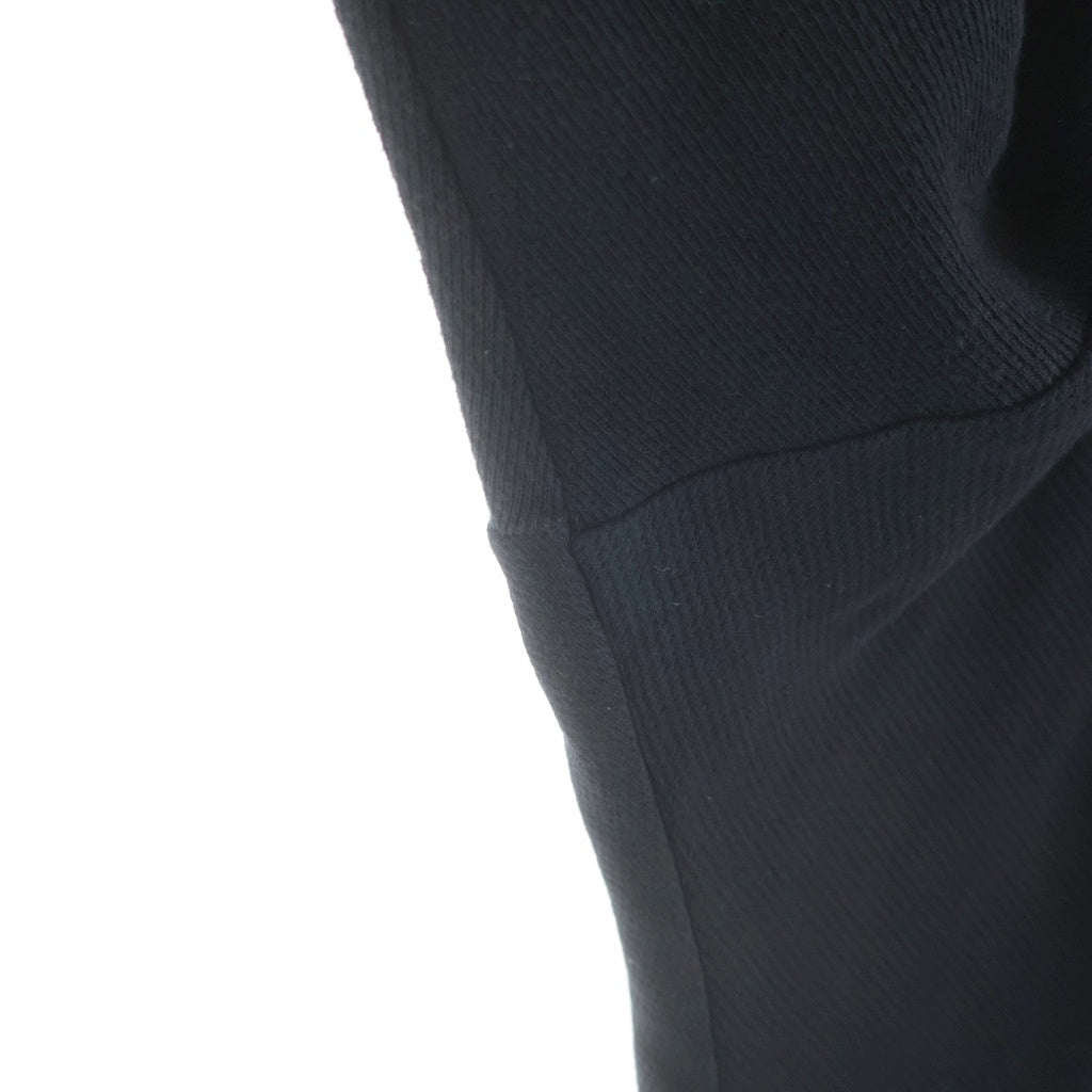 JULIUS(ユリウス) 18SS メッシュ クルーネック長袖カットソー ブラック 617CUM17