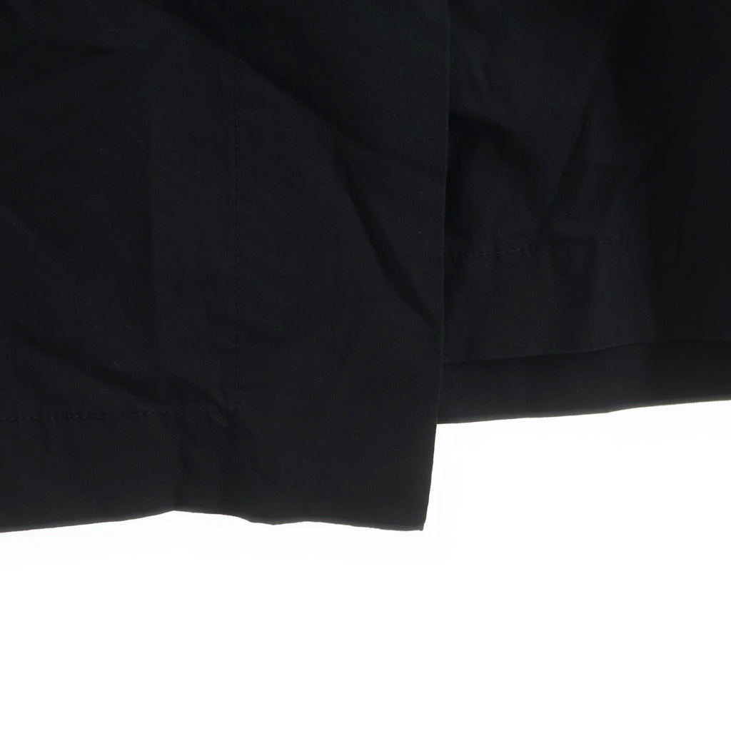 JULIUS(ユリウス) 18SS ナイロンドッキング クルーネック長袖カットソー ブラック 607CUM6