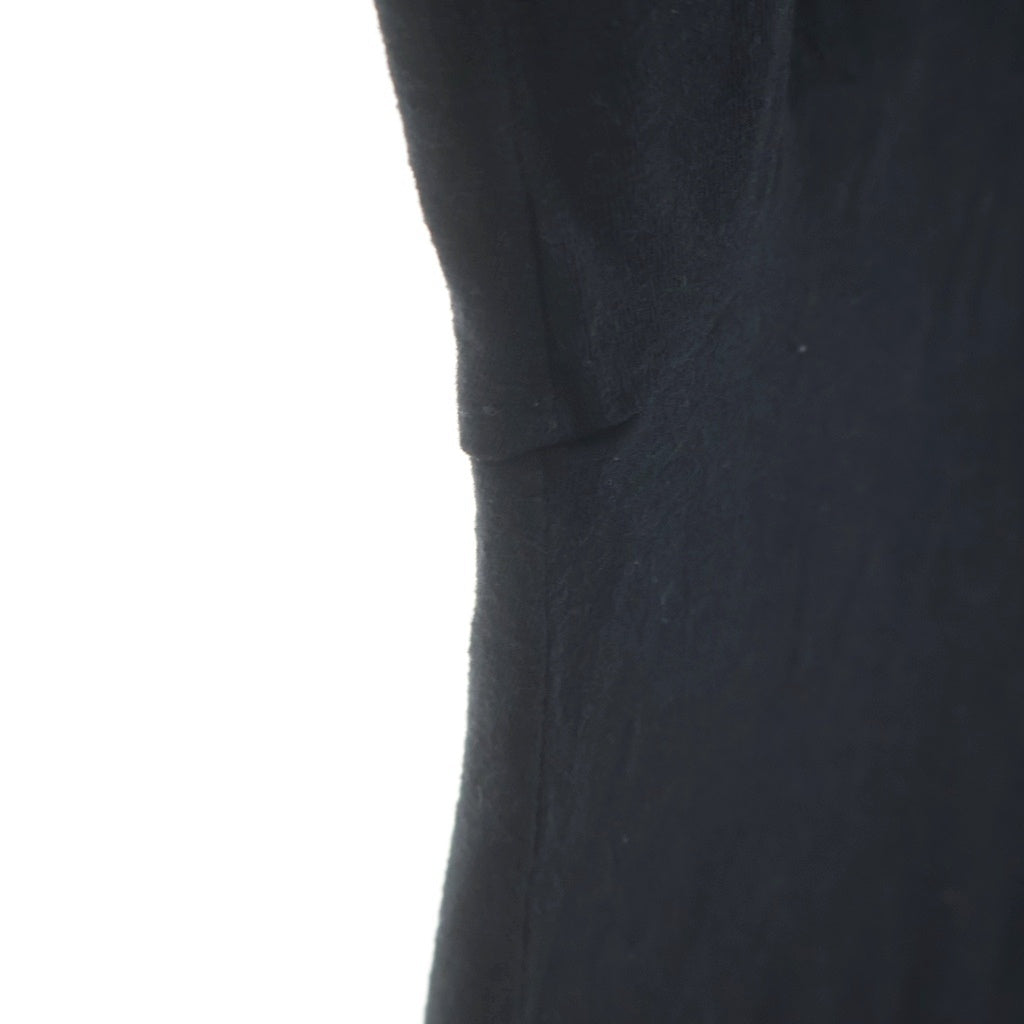 JULIUS(ユリウス) 18SS ナイロンドッキング クルーネック長袖カットソー ブラック 607CUM6