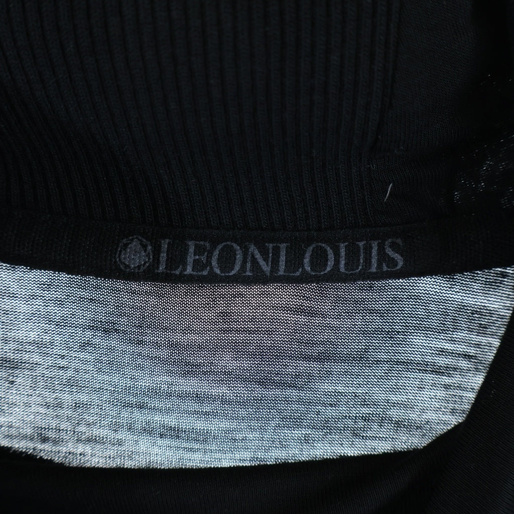 NO BRAND(ノーブランド) LEONLOUIS LLX21 MASK THUMB BLOUSE リヨセルタートルネック長袖カットソー