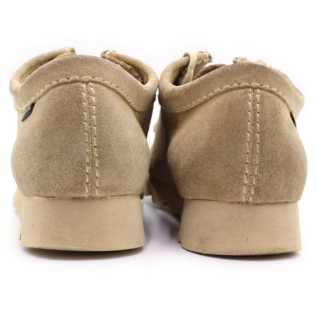 Clarks(クラークス) WallabeeGTX Vibram ワラビー レザーシューズ レースアップ スエード ヴィブラムソール アイボリー