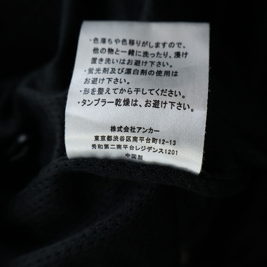 Mercedes Anchor Inc.(メルセデスアンカーインク) 25AW Logo Nylon Track Jacket ロゴ ナイロン トラックジャケット ブラック