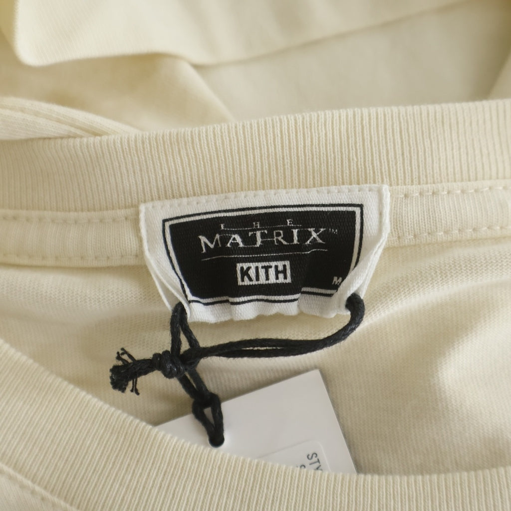 KITH(キス) The Matrix Trinity Tee マトリックス トリニティ クルーネック半袖Tシャツカットソー ベージュ