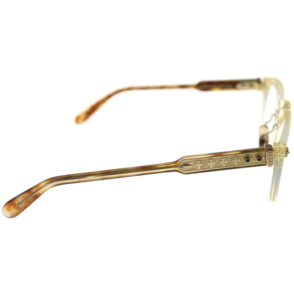 CHROME HEARTS(クロムハーツ) DINGALONGLINGLONG CHプラスフレーム ボストンサングラス メガネ 眼鏡 アイウェア クリア