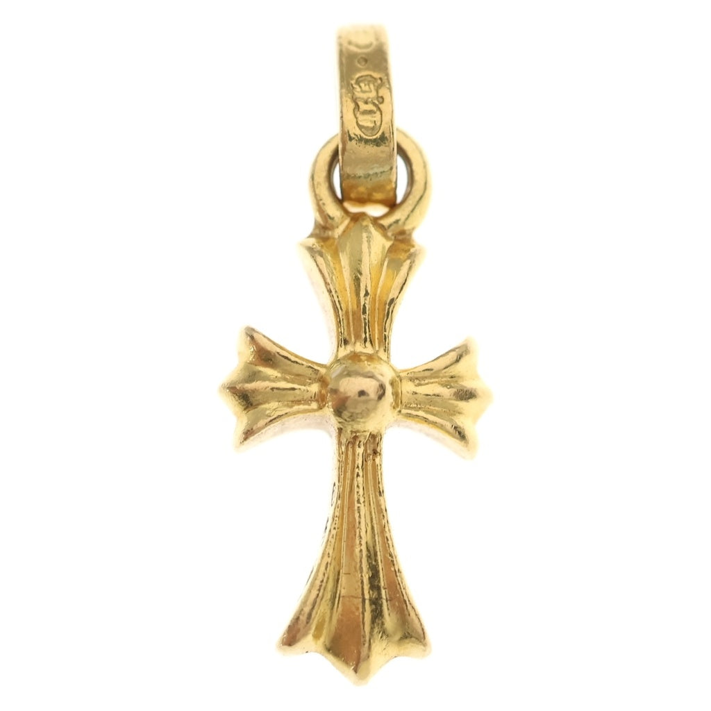 CHROME HEARTS(クロムハーツ) 22K CRS BBYFAT ベイビーファットクロス ペンダントトップ ゴールドBCA037