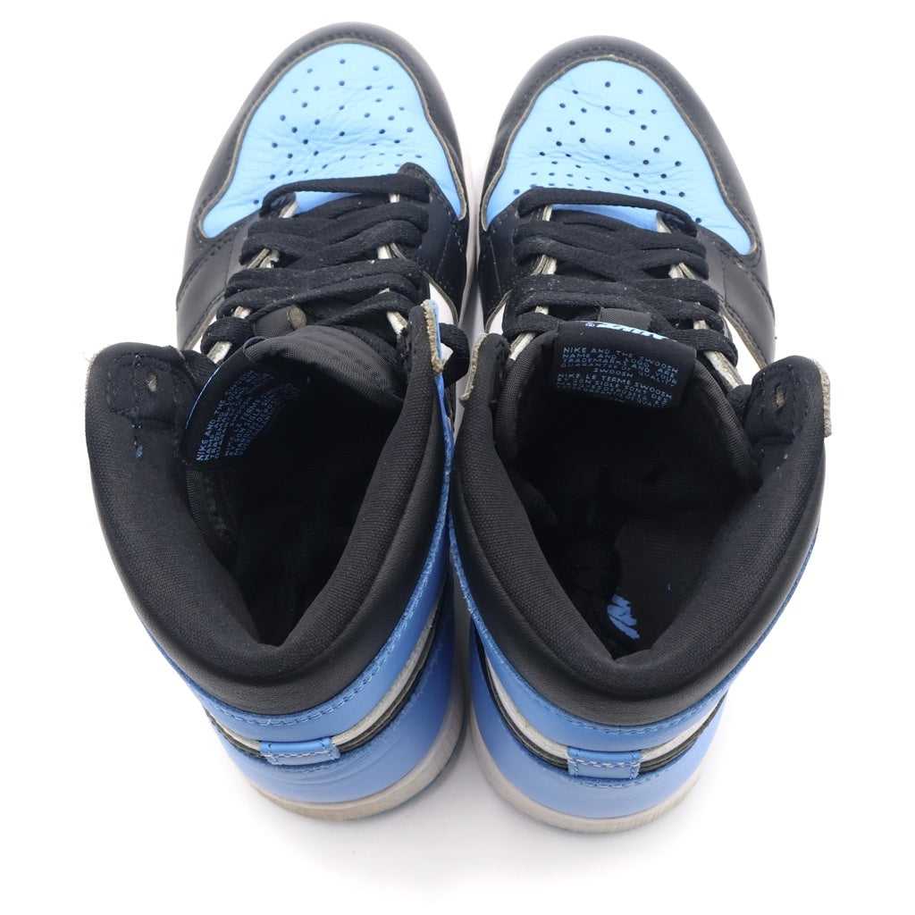 NIKE(ナイキ) AIR JORDAN 1 RETRO HI OG UNIVERSITY BLUE DZ5485-400 エアジョーダン1ハイOG ユニバーシティブルー ハイカットスニーカー ブルー/ホワイト US7.5/25.5cm
