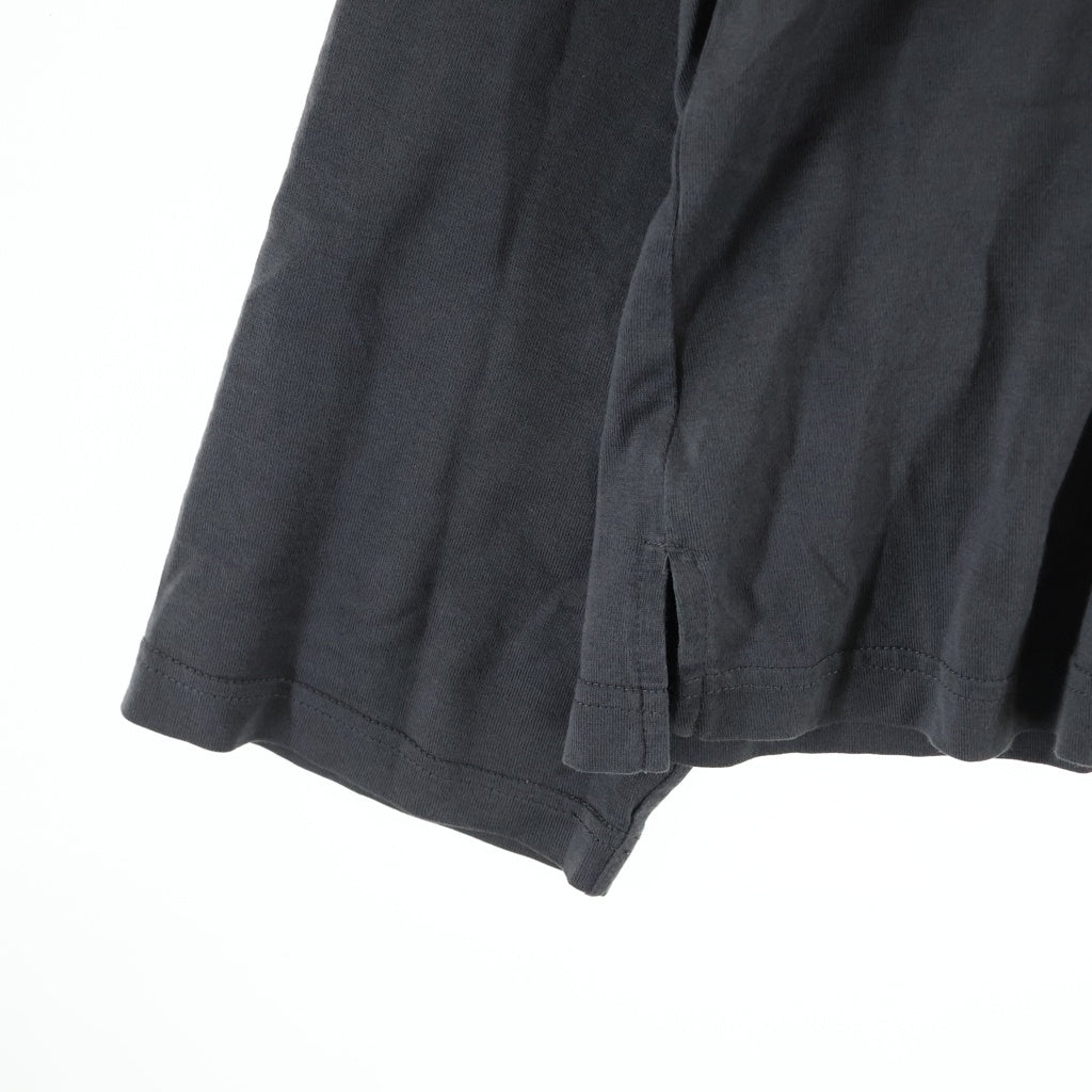 NO BRAND(ノーブランド) CEDARWOOD ATS LONG SLEEVE / WASHED BLK シダーウッド ATSロングスリーブ クルーネック長袖Tシャツカットソー ブラック CW2502-CS01