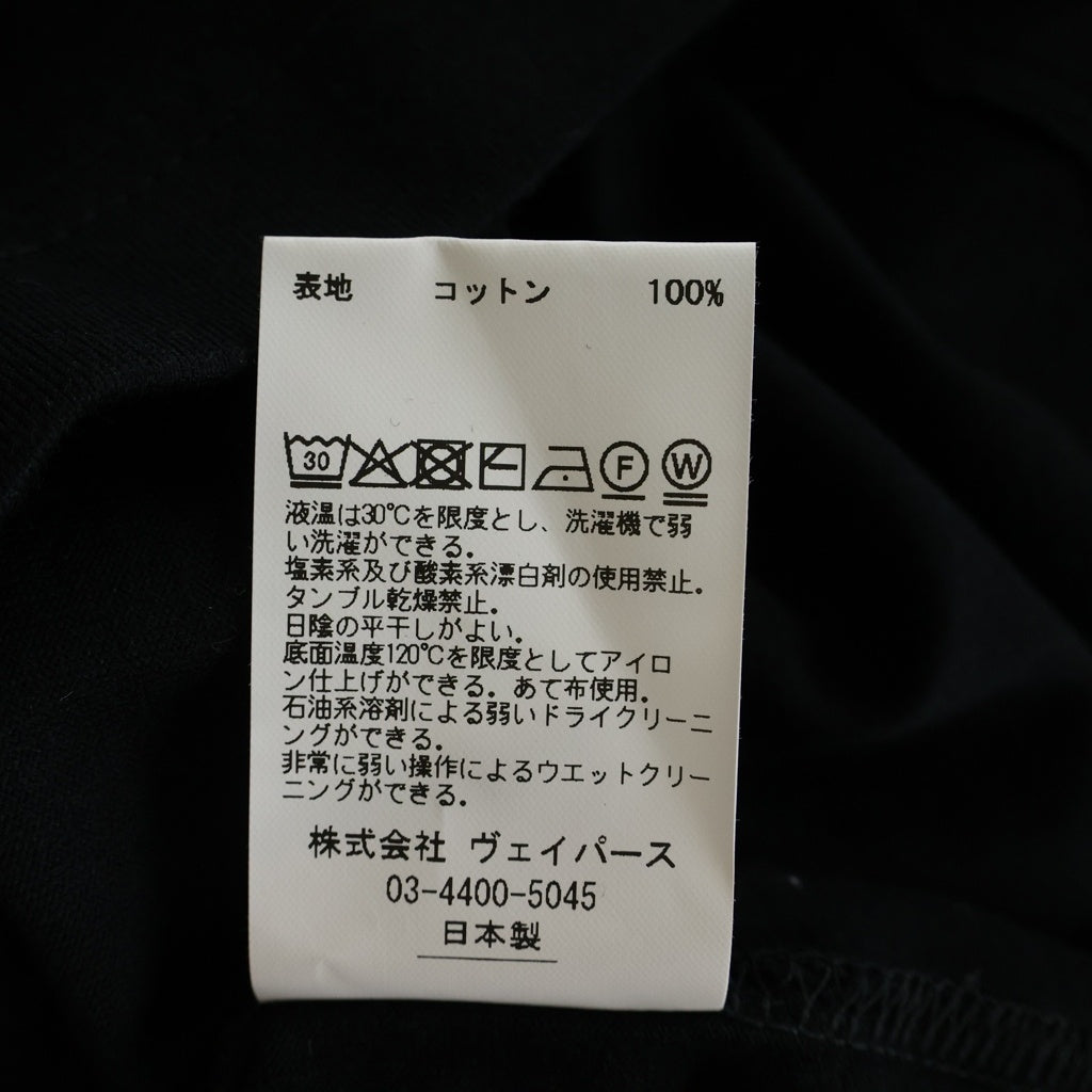 NO BRAND(ノーブランド) CEDARWOOD 16 HENLEY LONG SLEEVE / BLK シダーウッド ヘンリーネック 長袖Tシャツカットソー ブラック CW2502-CS03