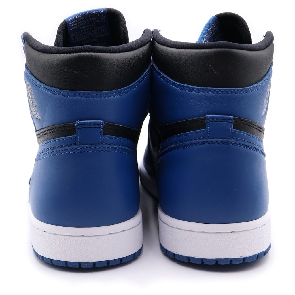 NIKE(ナイキ) AIR JORDAN 1 Retro High OG Dark Marina Blue エアジョーダン1 レトロ ハイ OG ダークマリーナブルー ハイカットスニーカー US11/29cm ブルー 555088 404