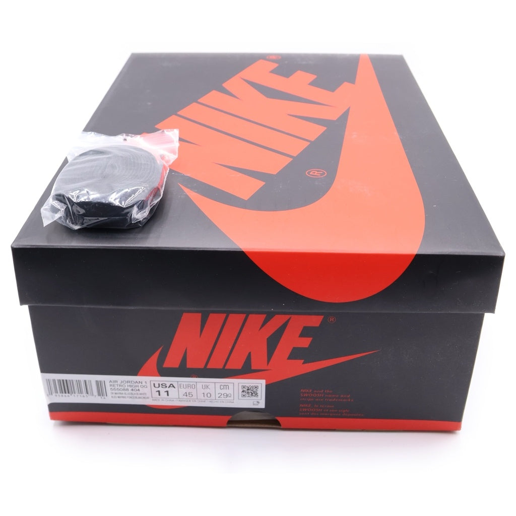 NIKE(ナイキ) AIR JORDAN 1 Retro High OG Dark Marina Blue エアジョーダン1 レトロ ハイ OG ダークマリーナブルー ハイカットスニーカー US11/29cm ブルー 555088 404
