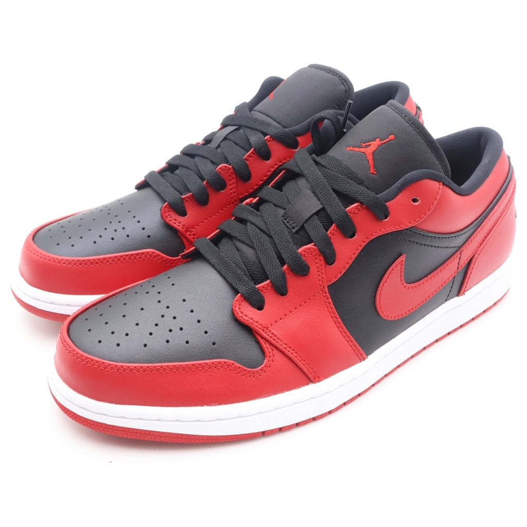 NIKE(ナイキ) AIR JORDAN 1 Low Varsity Red エアジョーダン1 ロー バーシティレッド ローカットスニーカー US10.5/28.5cm レッド 553558 606