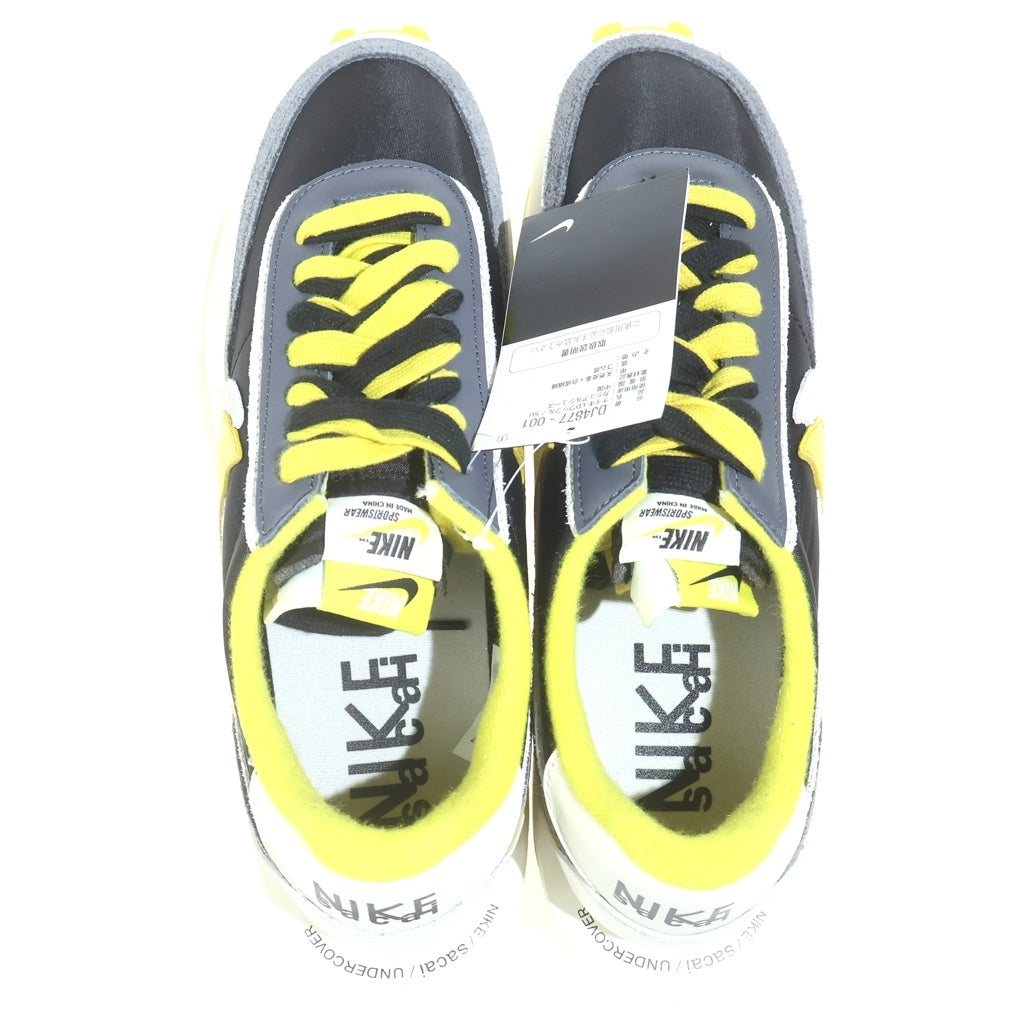 NIKE(ナイキ) ×UNDERCOVER ×sacai LD Waffle Black/Sail-Dark Grey-Bright Citron ローカットスニーカー DJ4877 001