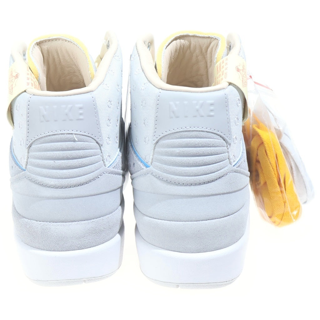NIKE(ナイキ) ×UNION AIR JORDAN 2 Grey Fog ユニオン エアジョーダン2 グレー フォグ ミッドカットスニーカー ブルー/グレー US10.5/28.5cm DN3802-001