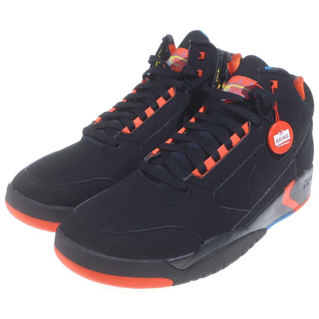 NIKE(ナイキ) AIR FLIGHT LITE MID black/black-team orange エア フライトライト ミッド スニーカー ブラック/オレンジ US10.5/28.5cm DQ7687-001