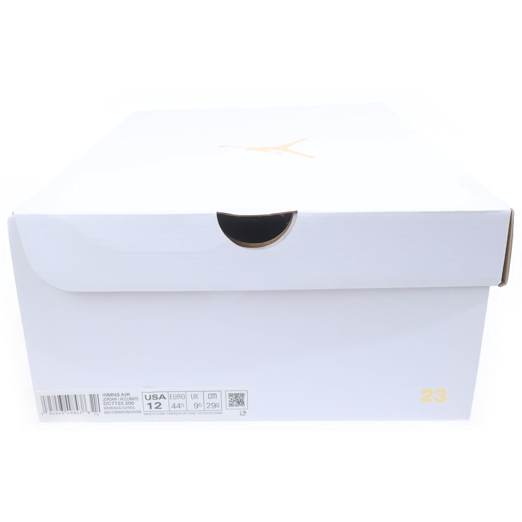 NIKE(ナイキ) Women's AIR JORDAN 1 High Acclimate Brown Basalt ウィメンズ エアジョーダン1 ハイ アクリメイト ブラウン バソルトハイカットスニーカー DC7723-200