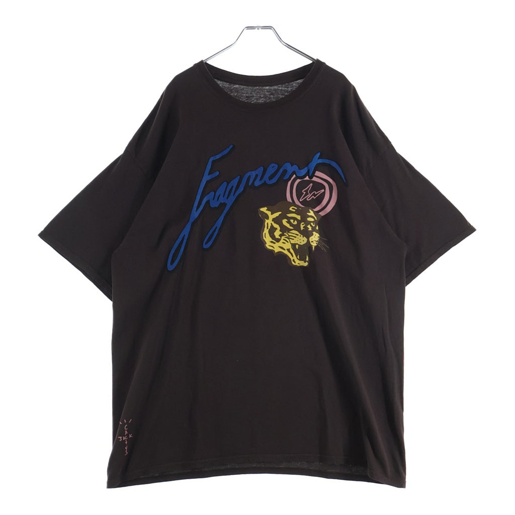 Cactus Jack(カクタスジャック) TRAVIS SCOTT トラヴィススコット UTOPIA C1 Tee Astroworld Record レコードセット クルーネックTシャツ ブラウン