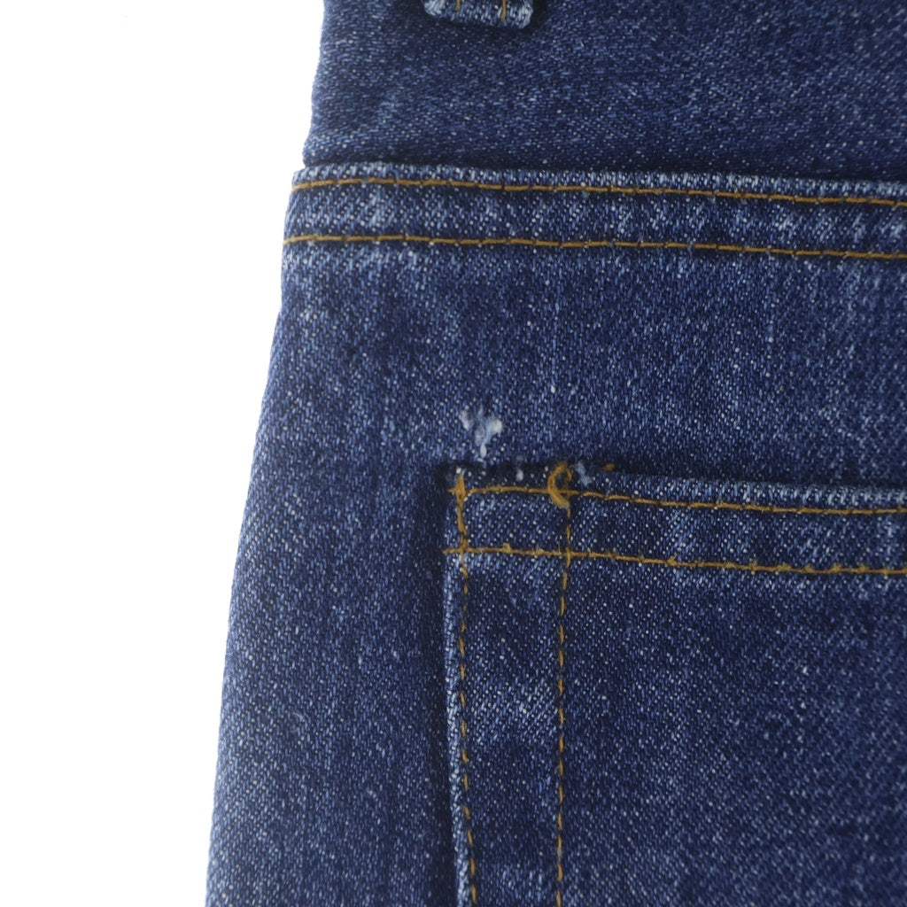 Levi's(リーバイス) 70S VINTAGE 517-03 66後期 42TALONジップ スモールE ボタン裏6 USA製 ポケット裏チェーンステッチ ストレートデニムパンツ ジーンズ インディゴ