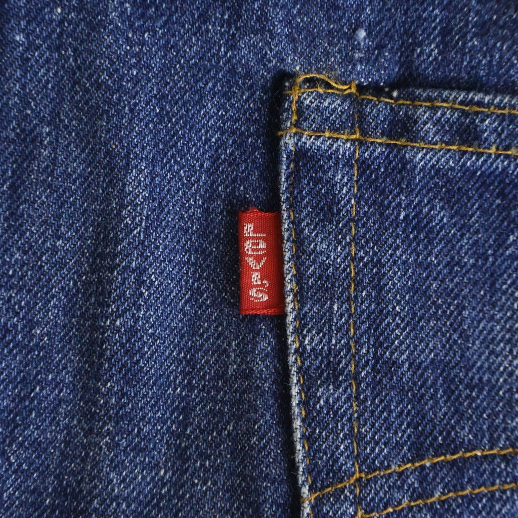 Levi's(リーバイス) 70S VINTAGE 517-03 66後期 42TALONジップ スモールE ボタン裏6 USA製 ポケット裏チェーンステッチ ストレートデニムパンツ ジーンズ インディゴ