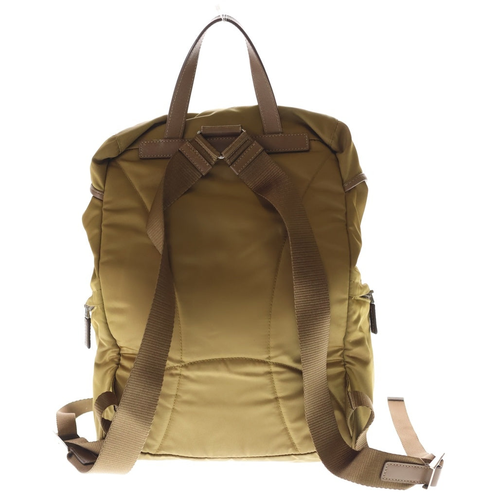 PRADA(プラダ) 15年製 VELA BALTICO BZ0039 ヴェラ バルティコ トライアングルロゴ ナイロン リュックサック バックパック カーキ