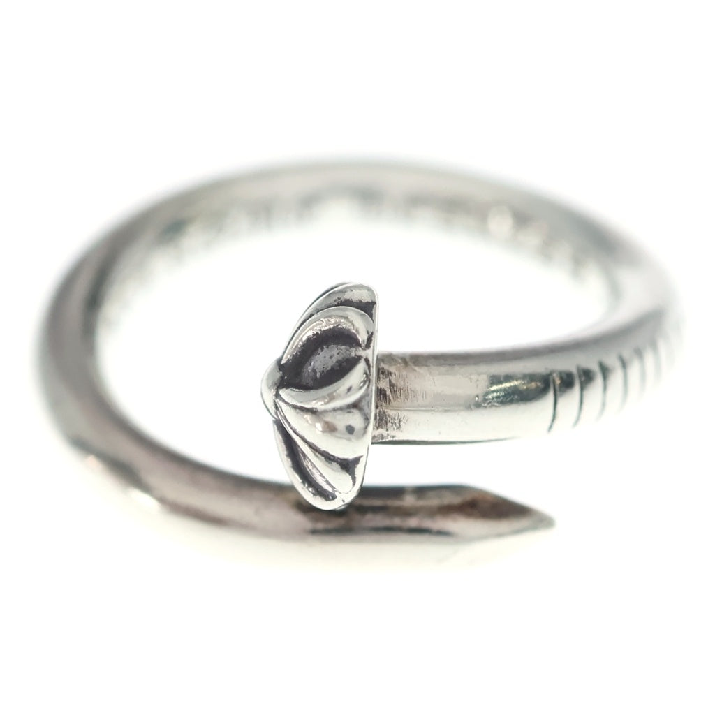 CHROME HEARTS(クロムハーツ) NAIL CRSBALL ネイル クロスボール リング シルバー BCA349