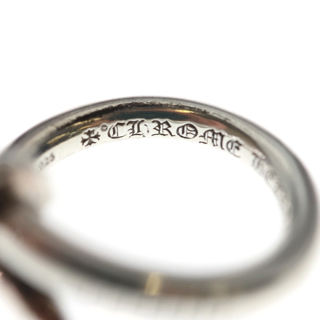CHROME HEARTS(クロムハーツ) NAIL CRSBALL ネイル クロスボール リング シルバー BCA349