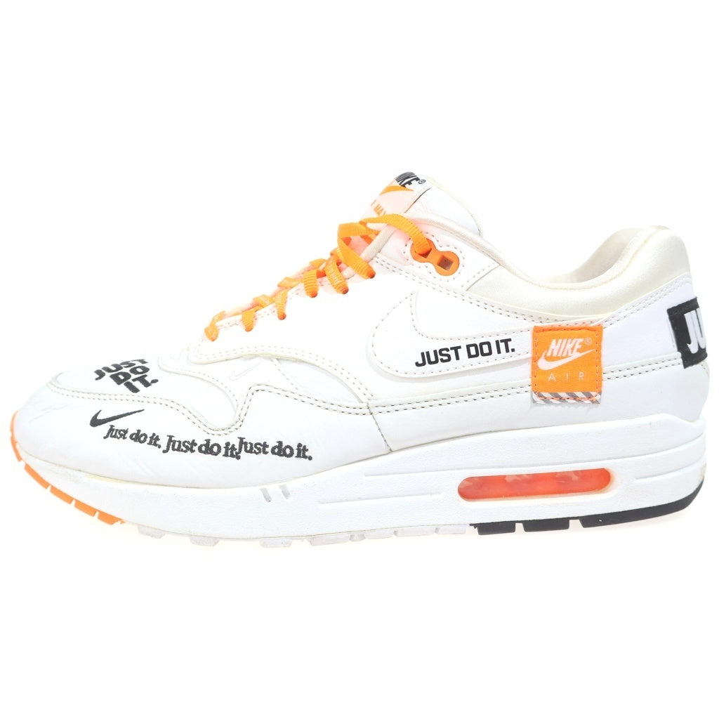 NIKE(ナイキ) WMNS AIR MAX 1 LX JUST DO IT 917691-100 ウィメンズ エアマックス1 ジャストドゥイット コレクション ローカットスニーカー ホワイト US10.5/27.5cm