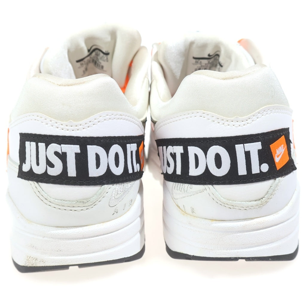 NIKE(ナイキ) WMNS AIR MAX 1 LX JUST DO IT 917691-100 ウィメンズ エアマックス1 ジャストドゥイット コレクション ローカットスニーカー ホワイト US10.5/27.5cm