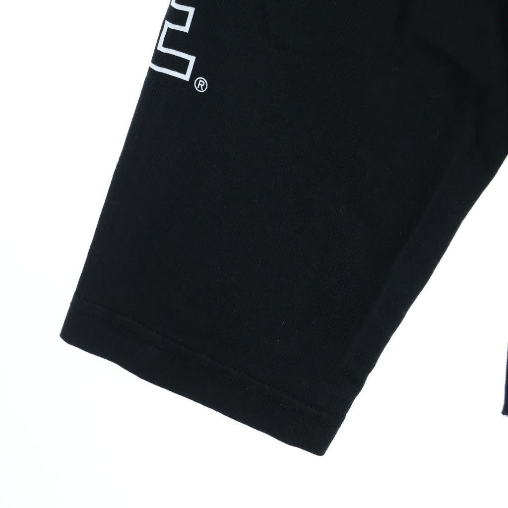 SUPREME(シュプリーム) 25AW ×NUMBER (N)INE Mickey Raglan L/S Top ナンバーナイン ミッキー 両面プリント ロングスリーブ ラグラン長袖Tシャツカットソー ロンT ブラック