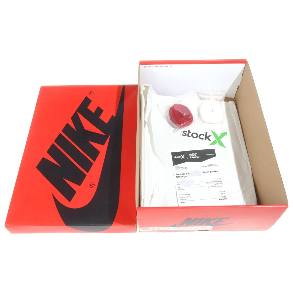 NIKE(ナイキ) WMNS AIR JORDAN 1 HIGH OG SATIN RED CD0461-601 ウィメンズ エアジョーダン1 ハイカットスニーカー サテンレッド レディース US11.5/28.5cm