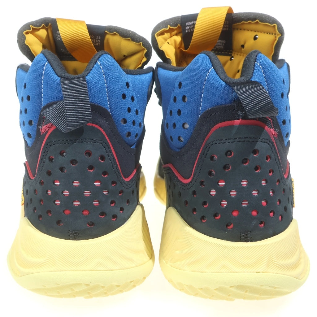 NIKE(ナイキ) ×UNION JORDAN DELTA MID OFF NOIR DA1951-001 ユニオン ジョーダン デルタ オフノワール ミッドカットスニーカー ブラック US10.5/28.5cm