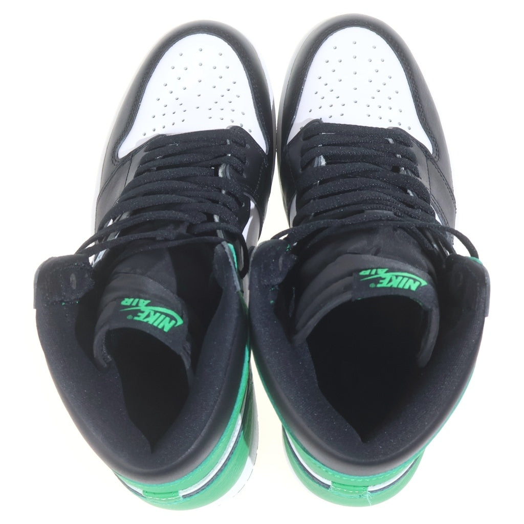 NIKE(ナイキ) AIR JORDAN 1 RETRO HIGH OG CELTICS DZ5485-031 エアジョーダン 1 セルティック ハイカットスニーカー US10/28cm ブラック/ホワイト/グリーン