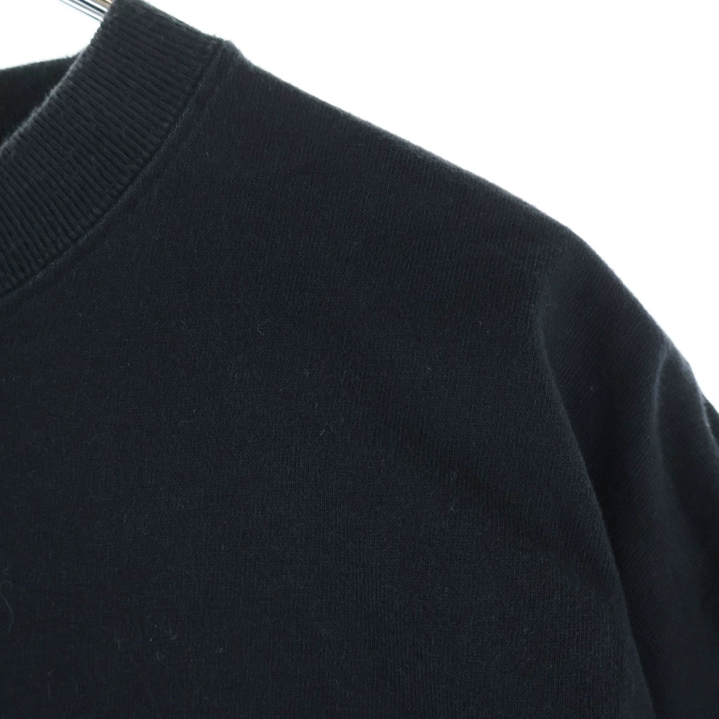 BALENCIAGA(バレンシアガ) 21AW ×Playstation BOXY PS5 Tee プレイステーション ボクシー ロゴプリント オーバーサイズ クルーネック半袖Tシャツカットソー ブラック 651795 TKVF3