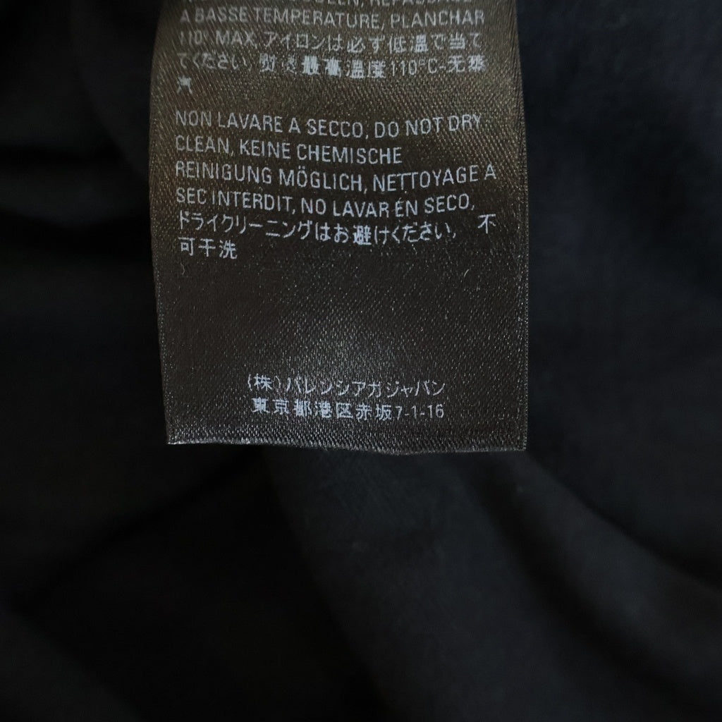 BALENCIAGA(バレンシアガ) 21AW ×Playstation BOXY PS5 Tee プレイステーション ボクシー ロゴプリント オーバーサイズ クルーネック半袖Tシャツカットソー ブラック 651795 TKVF3
