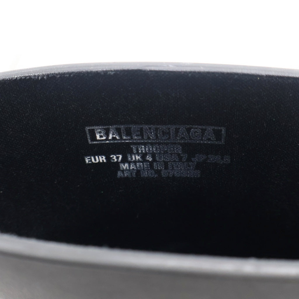 BALENCIAGA(バレンシアガ) TROOPER RUBBER BOOT トルーパー ラバーブーツ ブラック 679326