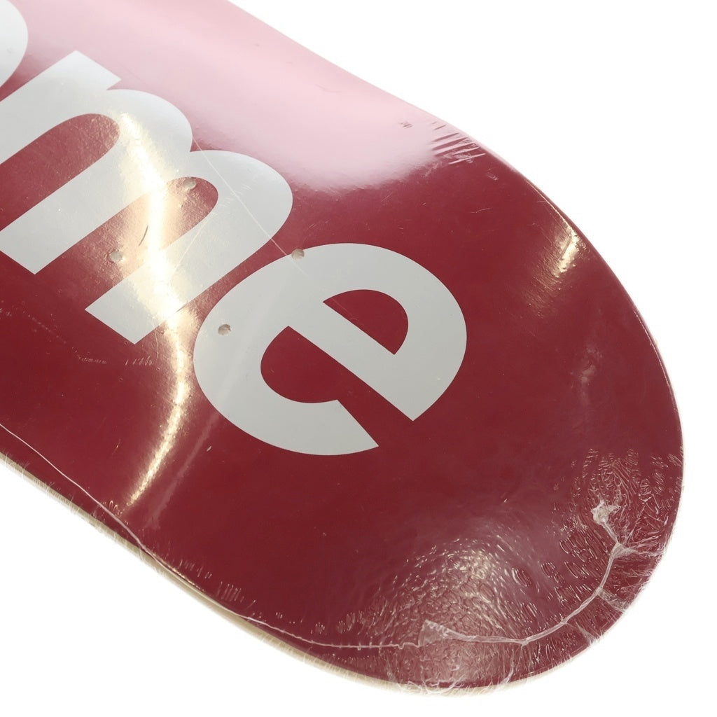 SUPREME(シュプリーム) 20AW x Smurfs Deck ボックスロゴペイントスケートボードデッキ レッド