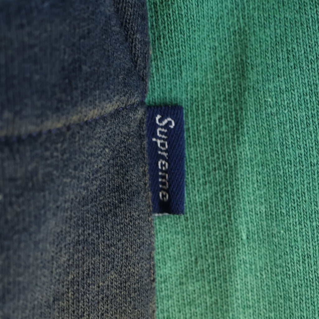 SUPREME(シュプリーム) 20AW Patchwork Sweatpants パッチワーク サンフェード加工スウェットパンツ ネイビー/グリーン