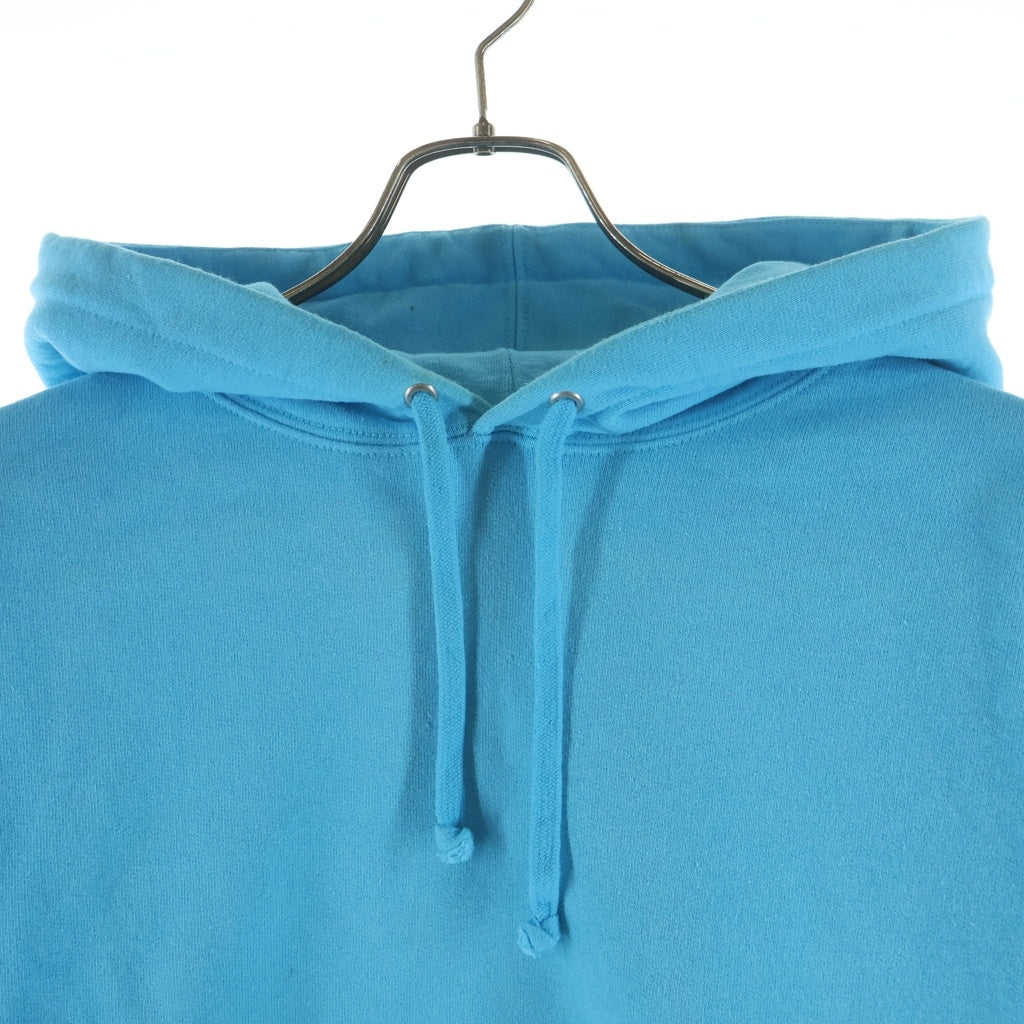 SUPREME(シュプリーム) 21AW ×Timberland Hooded Sweatshirt バック ブランドロゴプリント プルオーバーフーディー ブルー