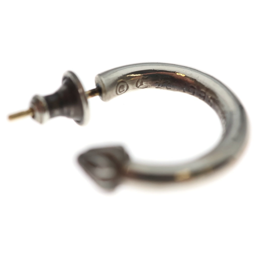 CHROME HEARTS(クロムハーツ) HOOP PLAIN プレーン フープピアス シルバー BCA101