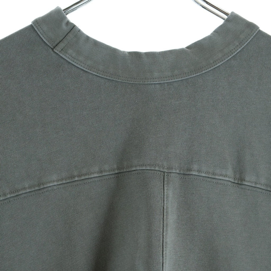 entire studios(エンタイア スタジオ) HEAVY LS TEE RHINO ヘビー クルーネック長袖Tシャツカットソー グレー ES2486RHS