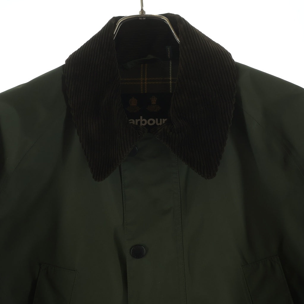 Barbour(バブアー) NON OILED BEDALE SL 2LAYER コーデュロイ切替ナイロンジャケット カーキ/ブラウン