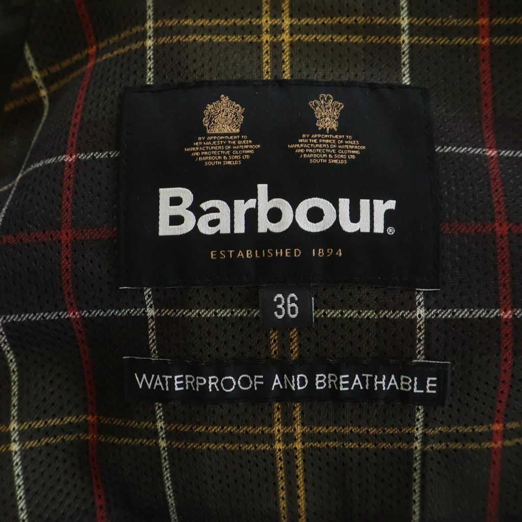 Barbour(バブアー) NON OILED BEDALE SL 2LAYER コーデュロイ切替ナイロンジャケット カーキ/ブラウン
