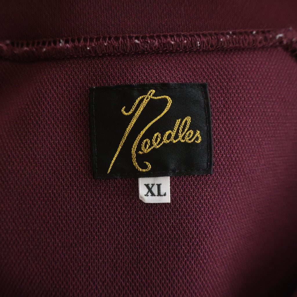 Needles(ニードルス) 23AW TRACK JACKET POLY SMOOTH ポリ スムース トラックジャケット レッド/パープル NS244