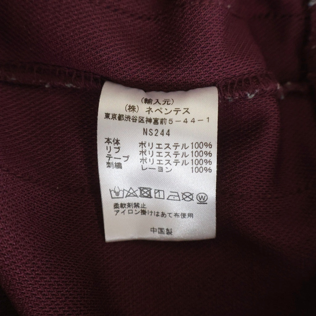 Needles(ニードルス) 23AW TRACK JACKET POLY SMOOTH ポリ スムース トラックジャケット レッド/パープル NS244